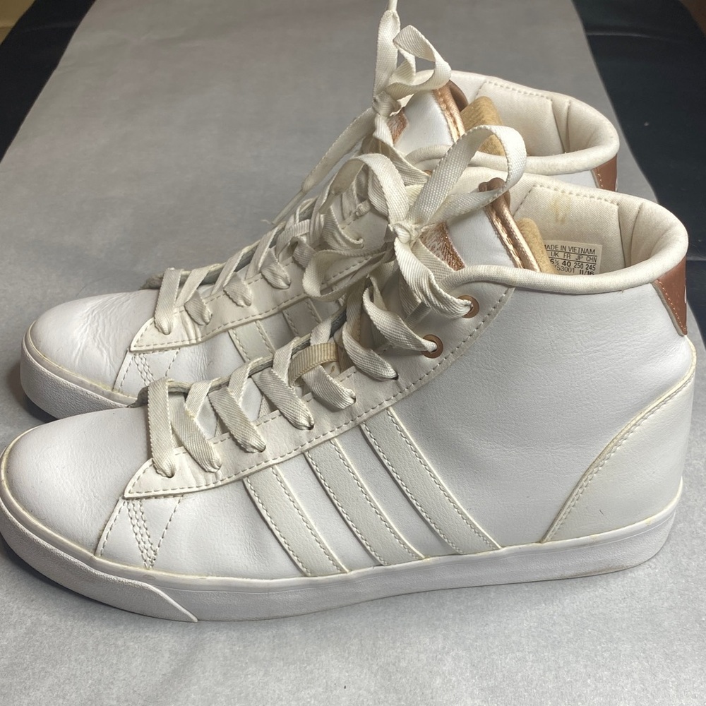 Adidas Wmns Cloudfoam Daily QT Mid 'White Copper'